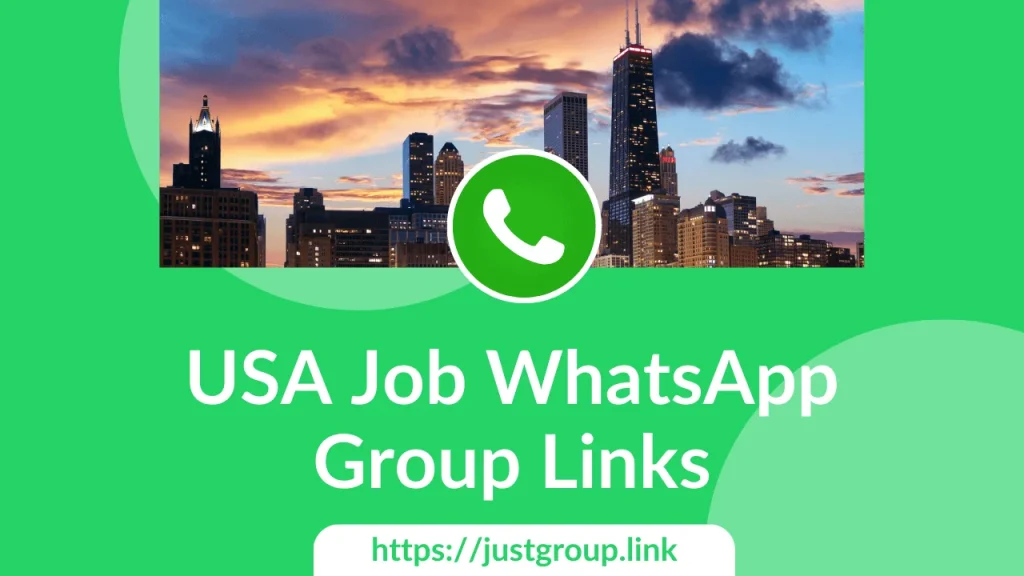 USA Job WhatsApp Group Links